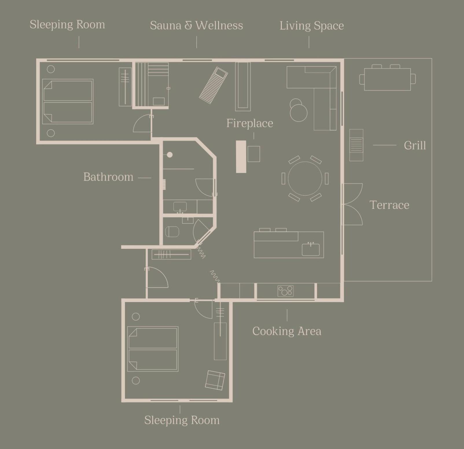 Das Muehlmann Loft Außervillgraten الغرفة الصورة